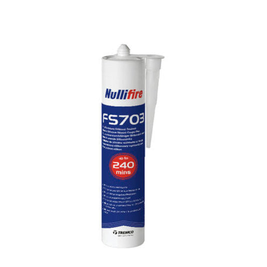 Nullifire FS703 Fire Resistant Silicone Sealant White 310ml