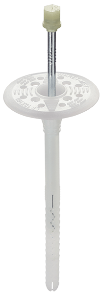 Klimas Hammer-In Fastener with Plastic Nail 10mm x 70mm (Pack of 200)