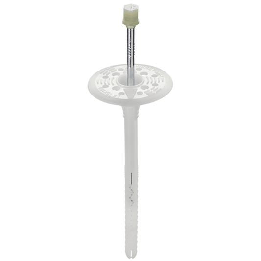 Klimas Hammer-In Fastener with Metal Pin 10mm x 300mm (Pack of 100)