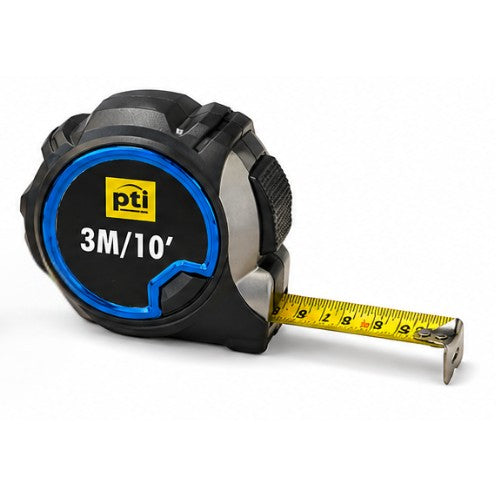 PTI Auto Lock Tape Measure 3m