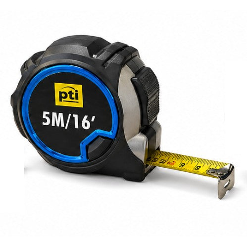 PTI Auto Lock Tape Measure 5m