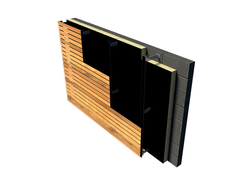 Rockwool Rainscreen Duo Slab 1200mm x 600mm x 150mm (Pack of 3)
