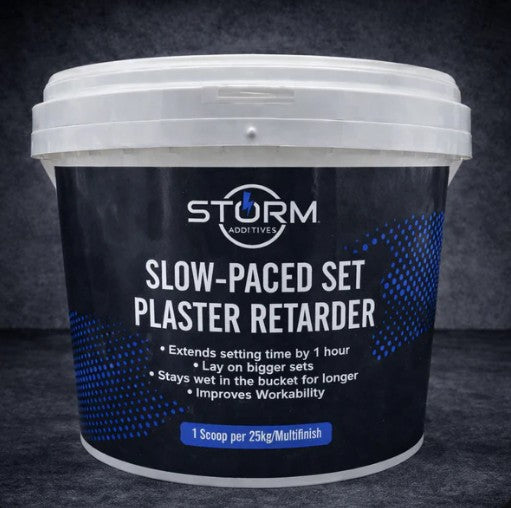 Storm Additives Slow-Paced Set Plaster Retarder 3kg