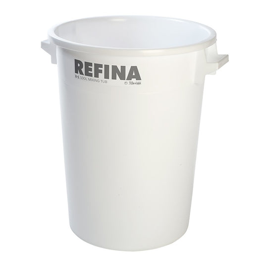 Refina X-1 Heavy Duty Food Grade Plaster Mixing Bucket 100 Litre