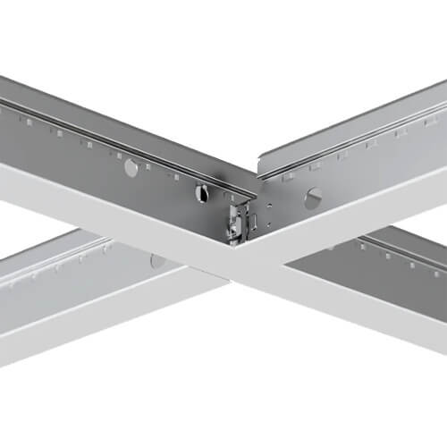 Zentia Gridline 24 Corrosive Resistant Cross Tees White 600mm (Pack of 60)